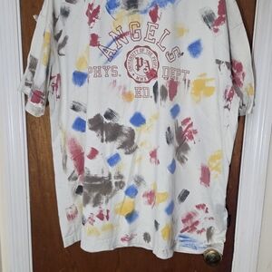 Palm Angels Paint Spatter T-Shirt 2XL